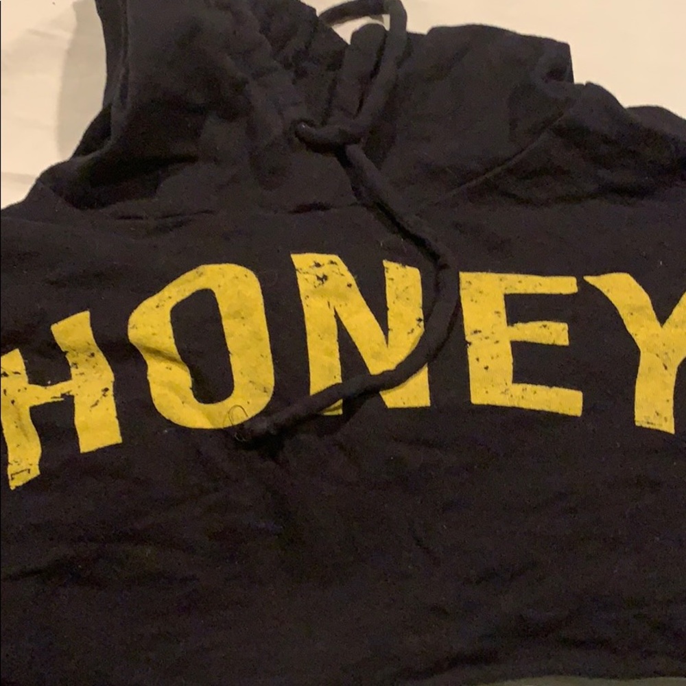 Honey cropped hoodie